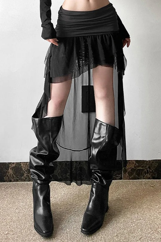 Halloween Goth Party Skirt Secondary image