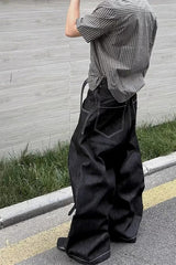90s Style Gothic Oversize Pants