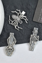 Vintage Skull Spider Alloy Hair Accs