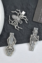 Vintage Skull Spider Alloy Hair Accs