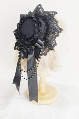 Gothic Vintage Dark Mini Hat