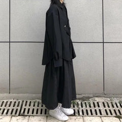 Asymmetric Baggy Gothic Blouse