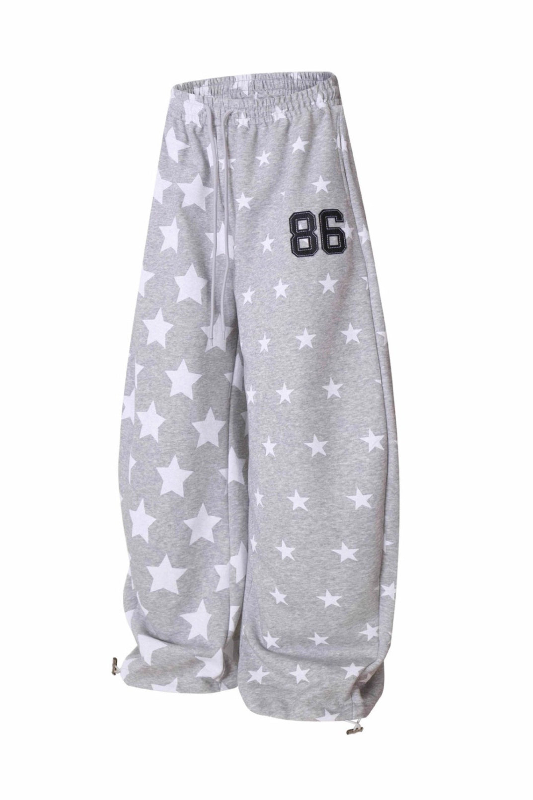 Star Print High Waist Wide-Leg Pants Secondary image