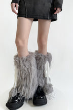 Fluffy Tassel Leg Warmer Socks