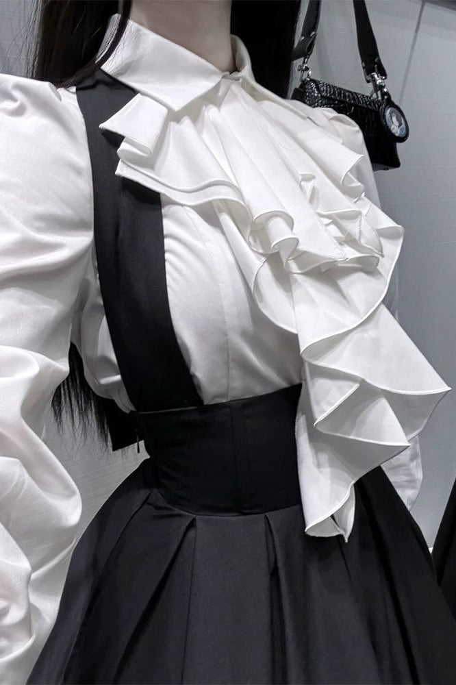 Gothic Nun Lolita Midi Dress Secondary image