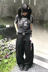 Distressed Retro Heavy Cotton Fitted T-shirt