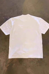 Subculture Dark Style Girl Print T-shirt