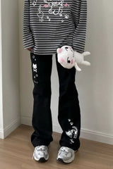 Cute Otaku Style Versatile Pants