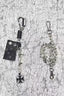 Punk Leather Tag Rivet Waist Chain