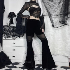 Punk Lace Streetwear Pants