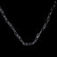 Minimalist Hip-Hop Punk Trendy Cross Sweater Chain Necklace Set Silver Halloween