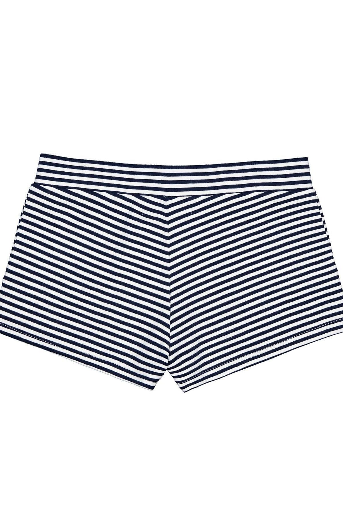 Double Button Side Detail Shorts
