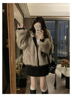Double Faced Quilted Parka Coat