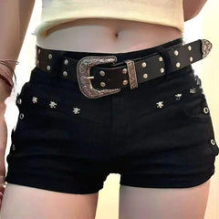 Willow Nail Design Denim Short