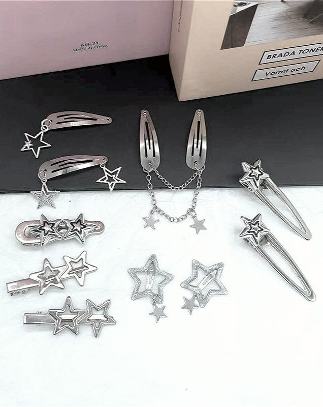 Y2K Cyber Star Hair Accs Secondary image