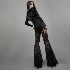 Gothic Lace Cargo Pants