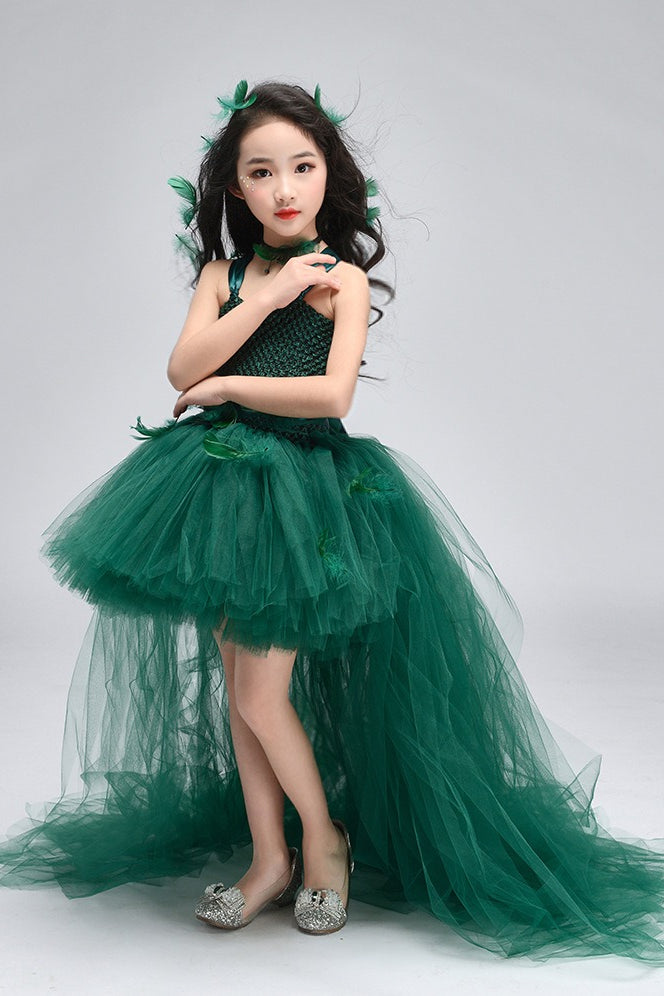 Forest Princess Dress Kid Halloween Secondary image