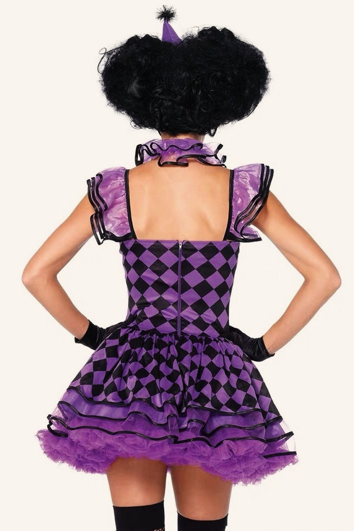 Vampire Circus Clown Halloween Costume Secondary image