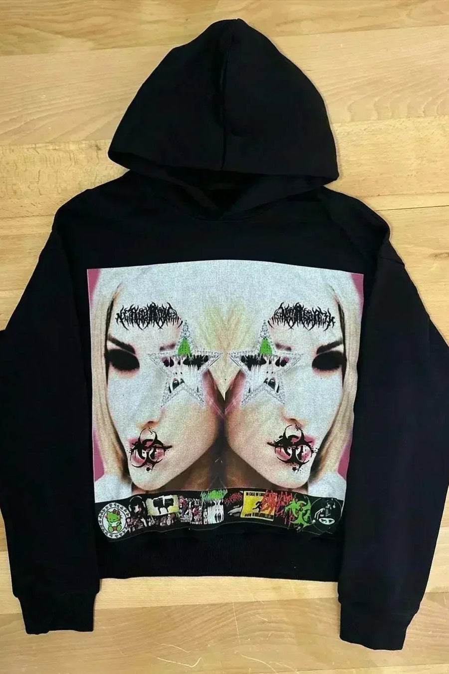 Punk Streetwear Y2K Oversized Hoodie Main image
