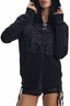 Dark Wing Graphic Zip Hoodies