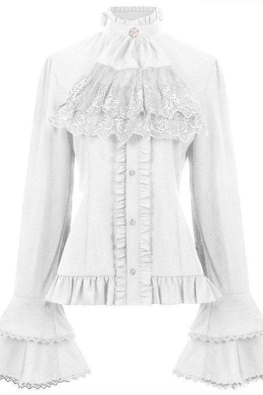 Medieval Inspired Ruched Blouse