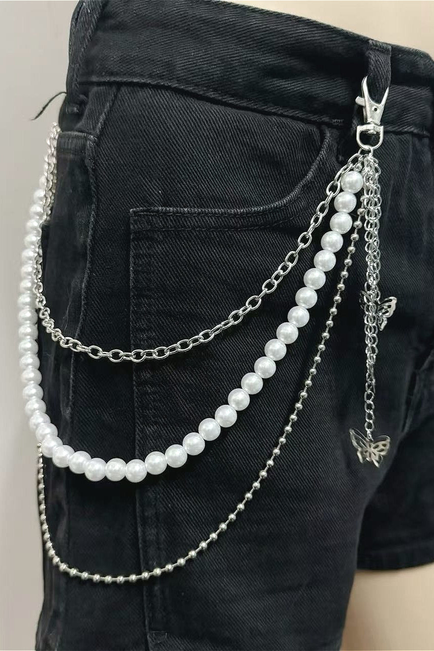 Y2K Vintage Beaded Waist Chain Secondary image