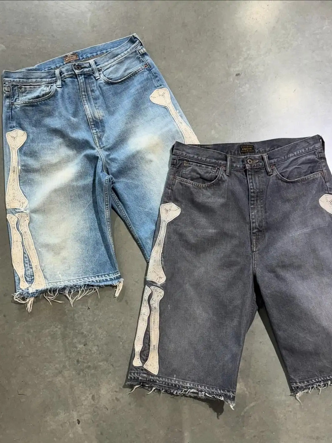 Streetwear Hip Hop Multi-Pocket Cargo Shorts Main image
