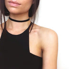 Punk Velvet Short Harajuku Vintage Lace Necklace Halloween