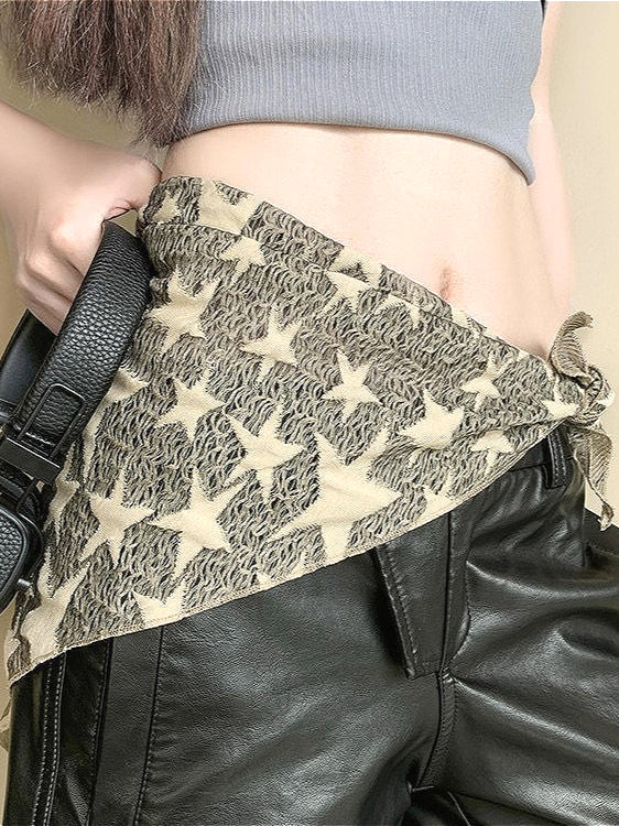 Pentagram Triangle Headscarf Hat