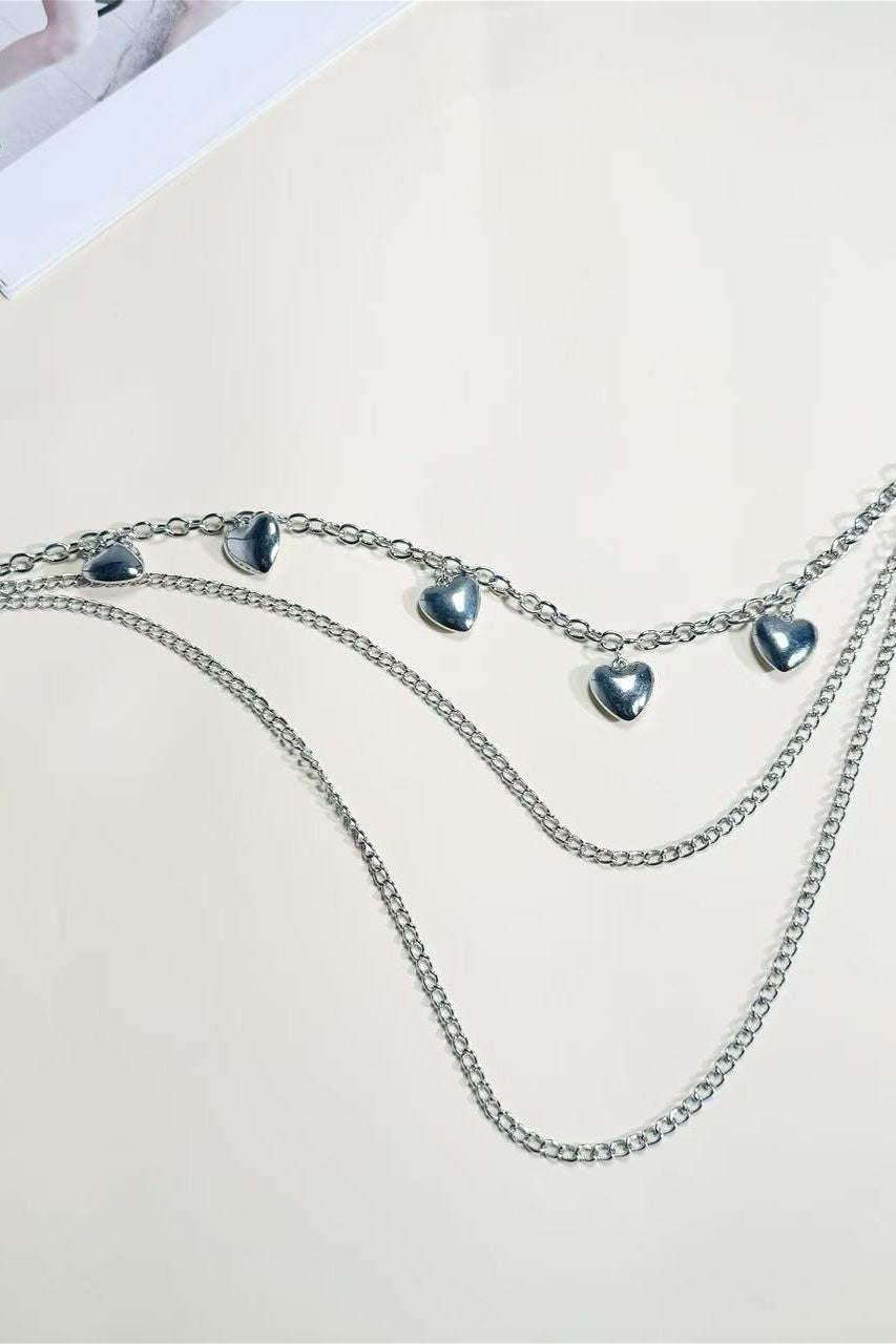 Retro Y2K Beaded Layered Waist Chain Secondary image
