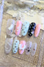 Y2K Retro Polka Dot Angel Note Press On Nails