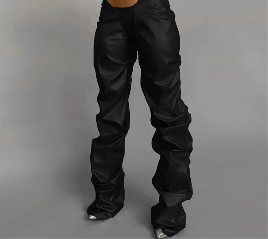 Pleated Gothic Loose Waist Pant Secondary image