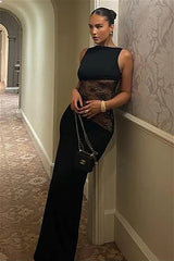 Sexy Halloween Lace Backless Dress