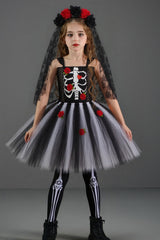Zombie Bride Kid Halloween Costume