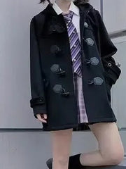 Thickened Preppy Style Coat