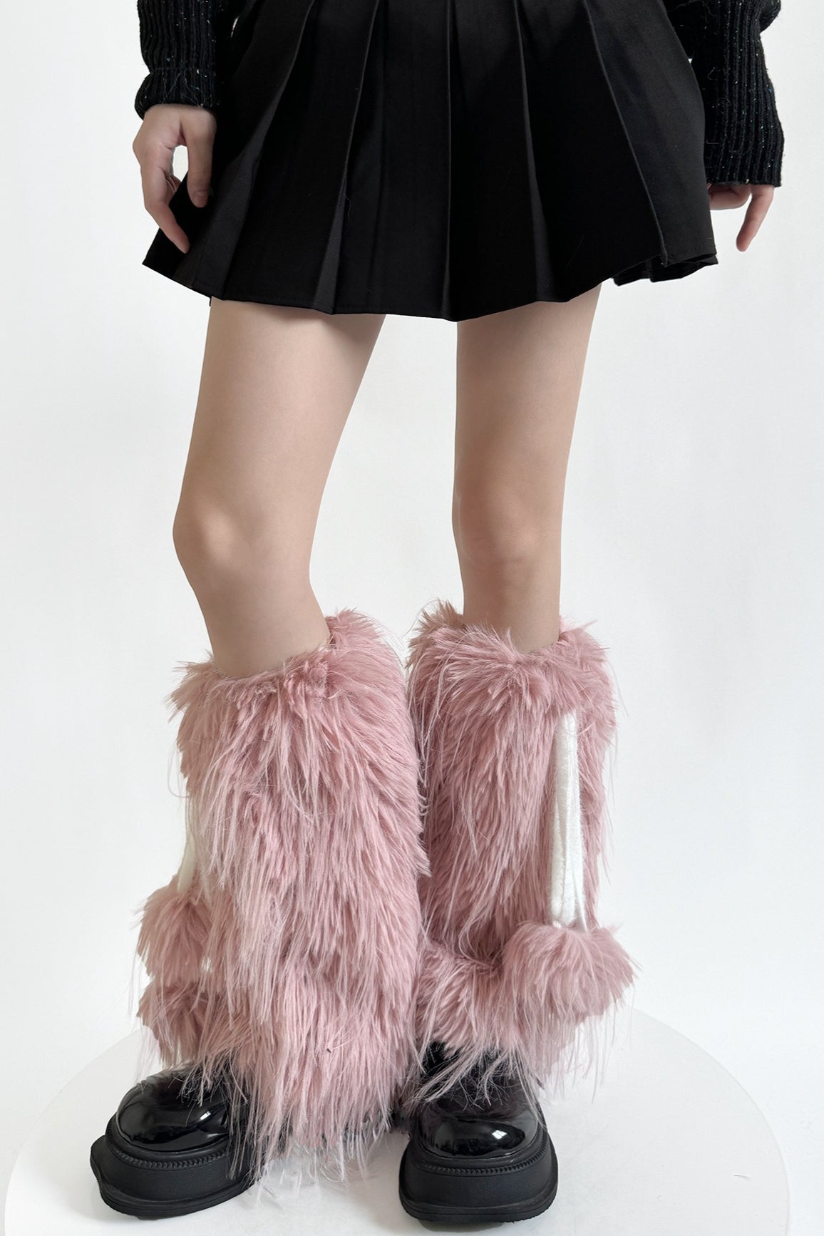 Fluffy Tassel Leg Warmer Socks