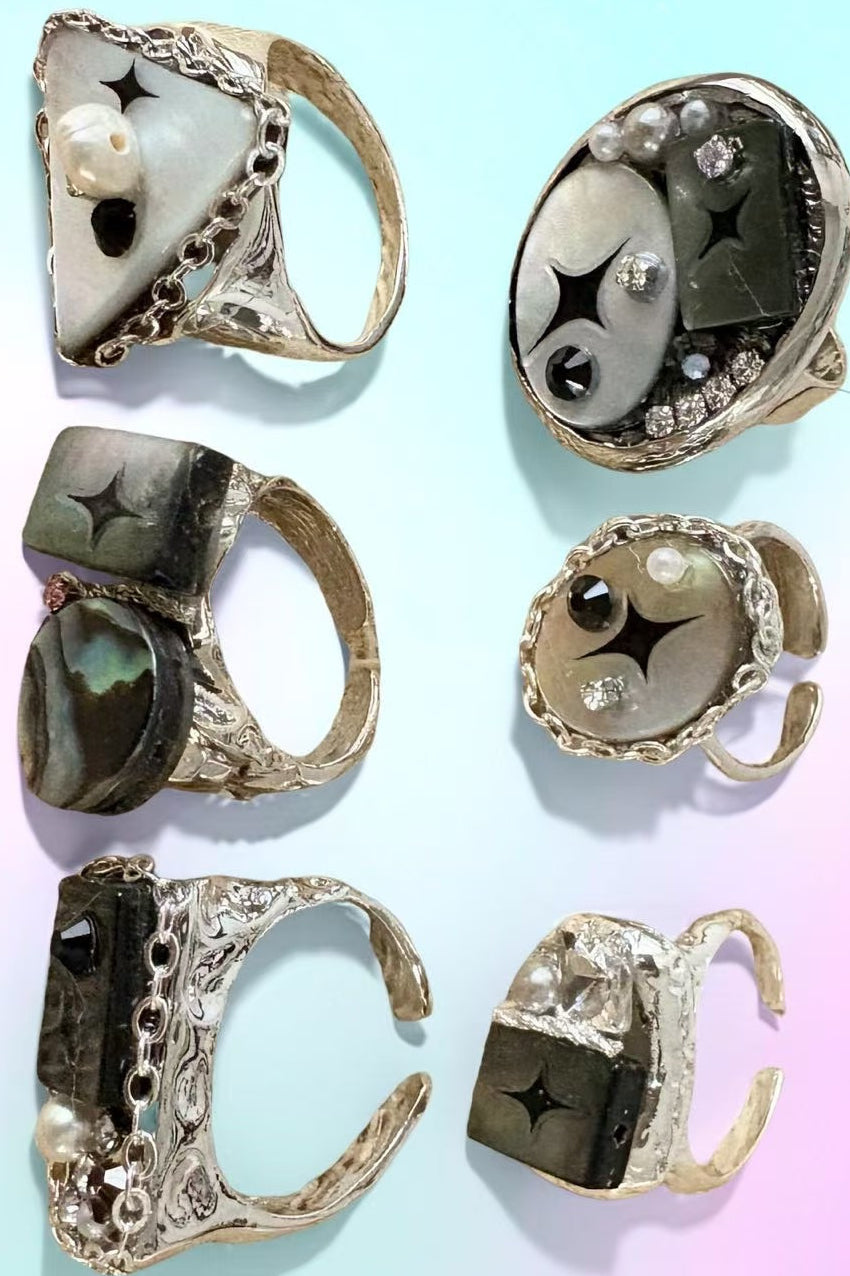 Shell Multi Element Heavy Craft Ring
