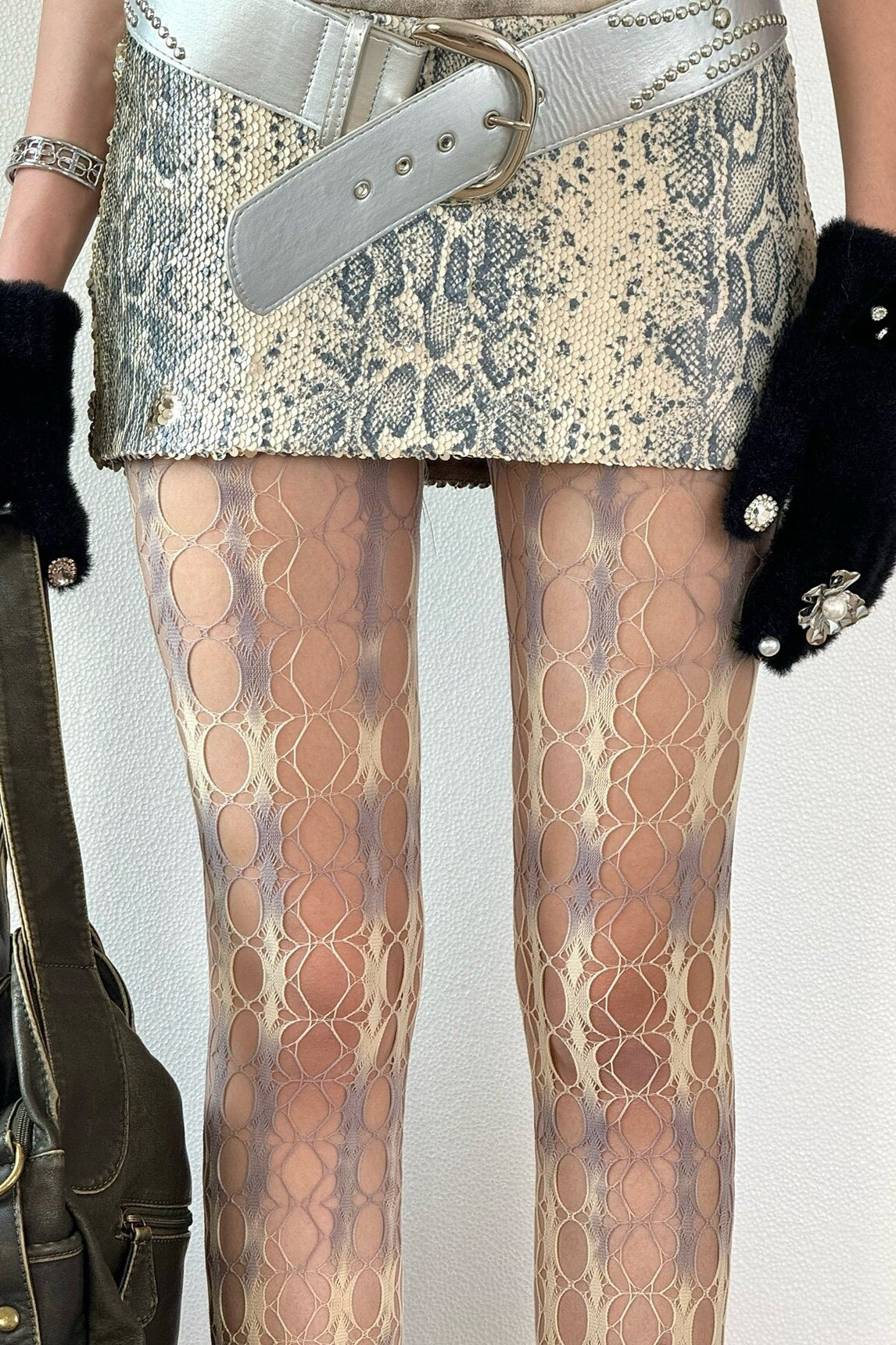 Tie Dye Ombre Fishnet Socks Main image