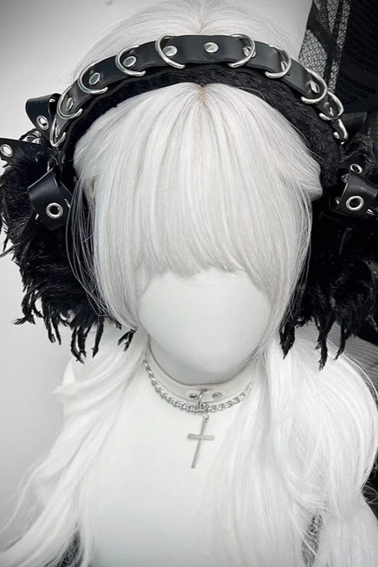 Gothic Lolita Furry Earmuff Main image
