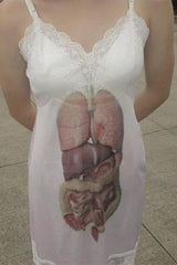 Y2K Emo Sleeveless Print Mini Dress