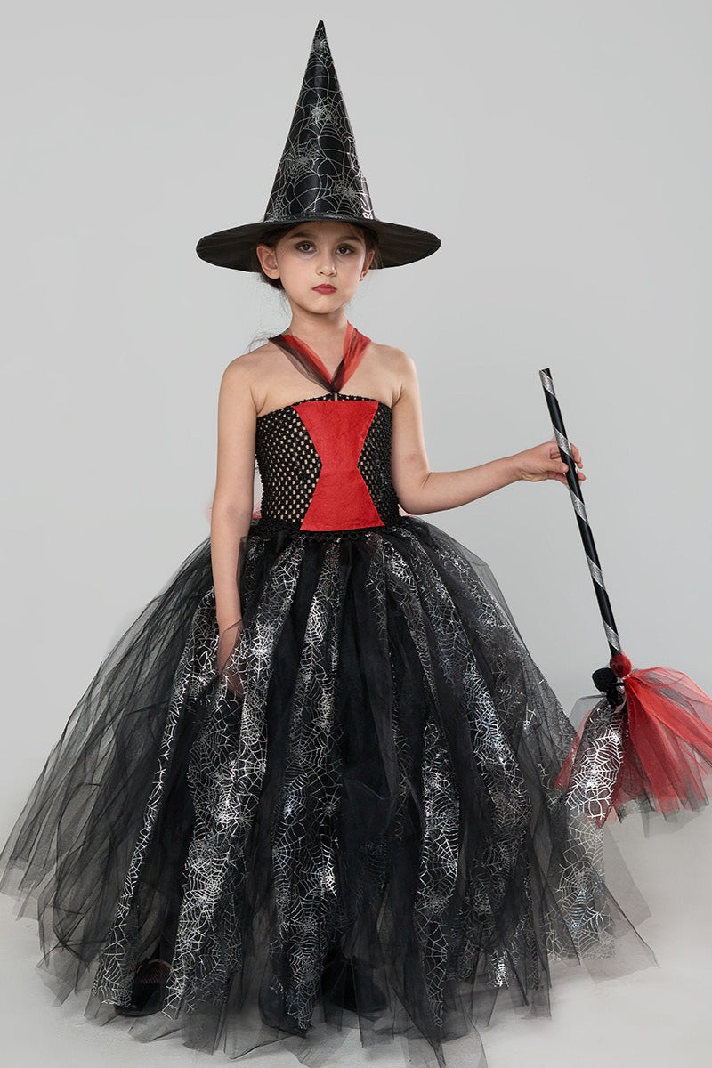 Spider Witch Tutu Kid Halloween Costume Secondary image