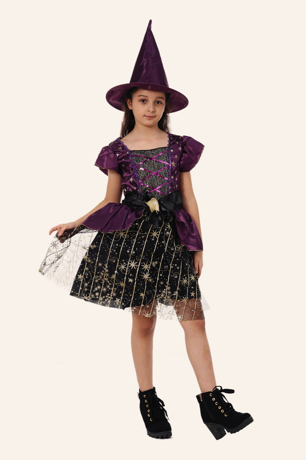 Little Witch Outfit Kid Halloween Costume Main image