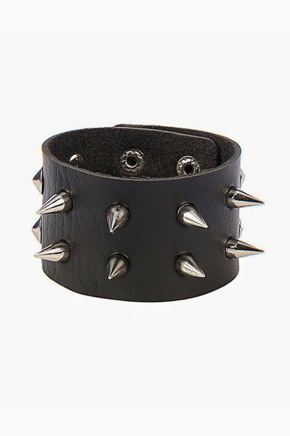 Vintage Gothic Skull Studded Bracelet