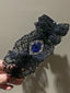Gothic Wide Lace Sapphire Hair Accs