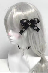 Bow Leather Buckle Hair Accs