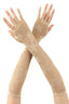 Gothic Dark Style Mesh Gloves