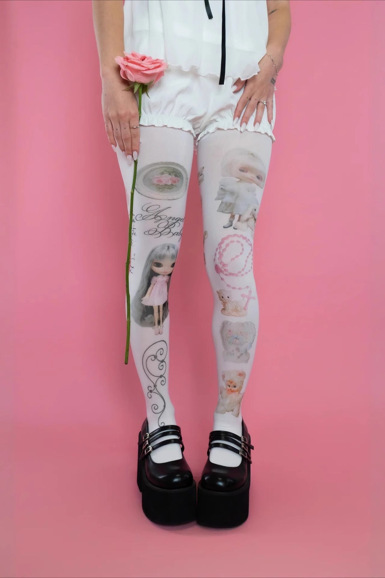Cute Chic All Season Tights Secondary image