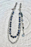 Metal Gem Pendant Waist Chain