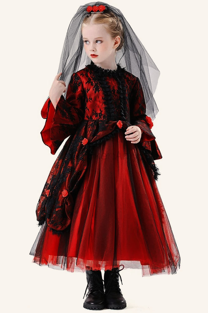 Gothic Ghost Bride Kid Halloween Main image