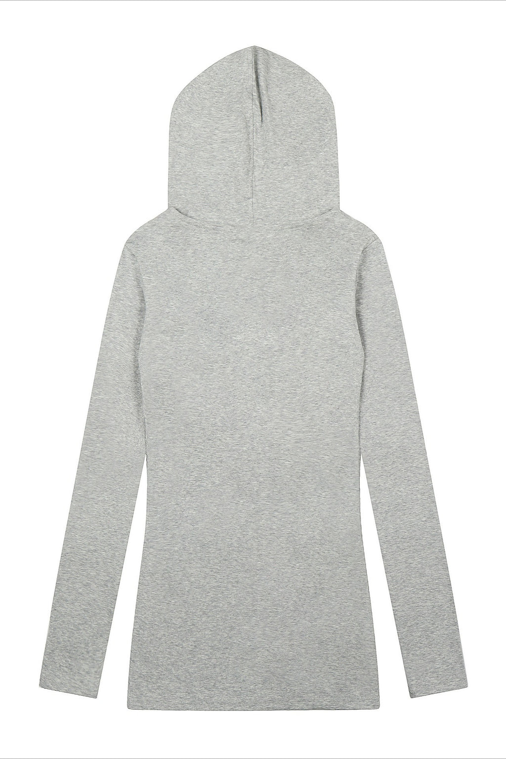 Cross Letter Graphic Longline Hoodies